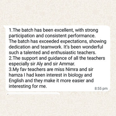 Student Feedback
